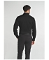 Preview: eterna Performance Shirt Modern Fit Langarmhemd super Stretch in schwarz